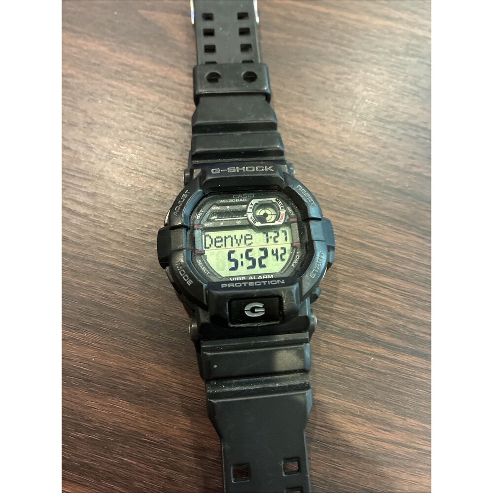 Casio G-Shock GD350 Men's Tactical Sport Digital Watch 3403 Black Vibe Alarm